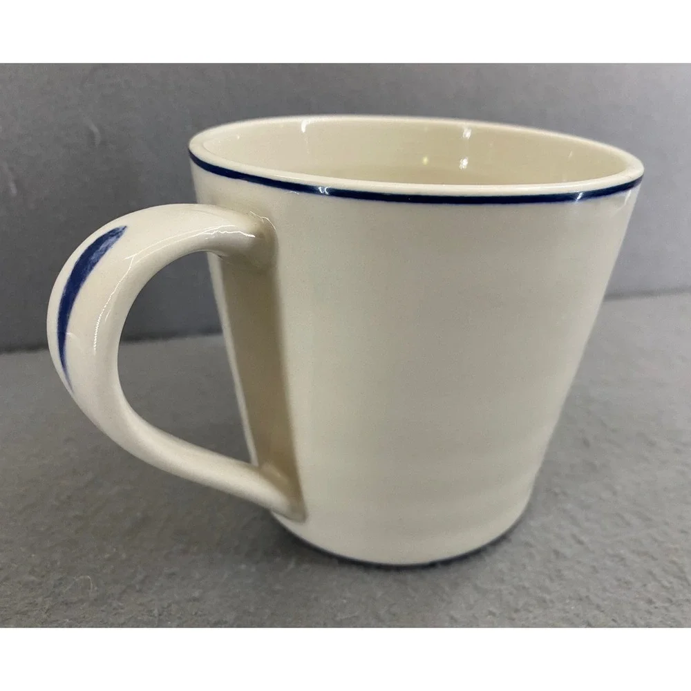 Molly Hatch Stoneware Dog Mug Anthropologie 16 oz CORGI